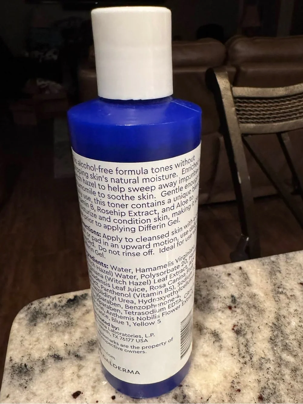 Pore-Minimizing Toner with Witch Hazel — Blue